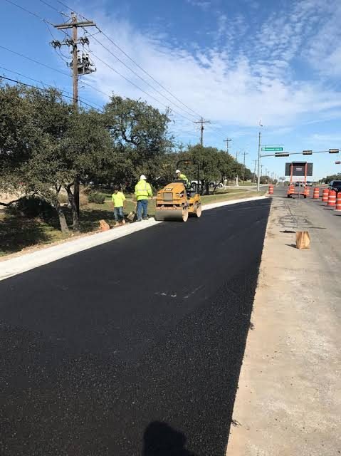 Asphalt Paving project in Cedar Park
